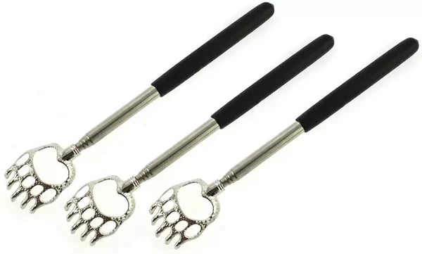Telescopic BEAR CLAW BACK SCRATCHER Metal Extending Extendable Massager Portable