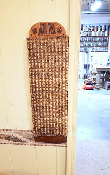 Wall Mounted Back Scratcher, Man Cave Decor, Back Massager, Backscratcher